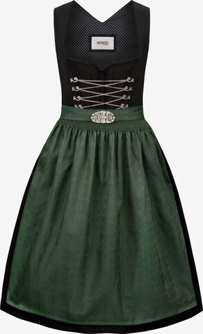 STOCKERPOINT Dirndl 'Adele' in Black: front