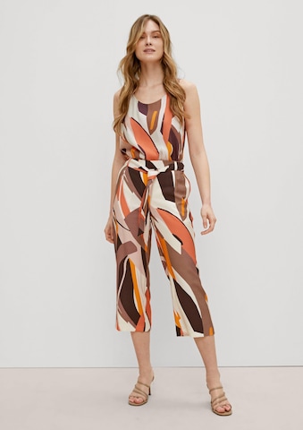 COMMA Wide leg Broek in Bruin