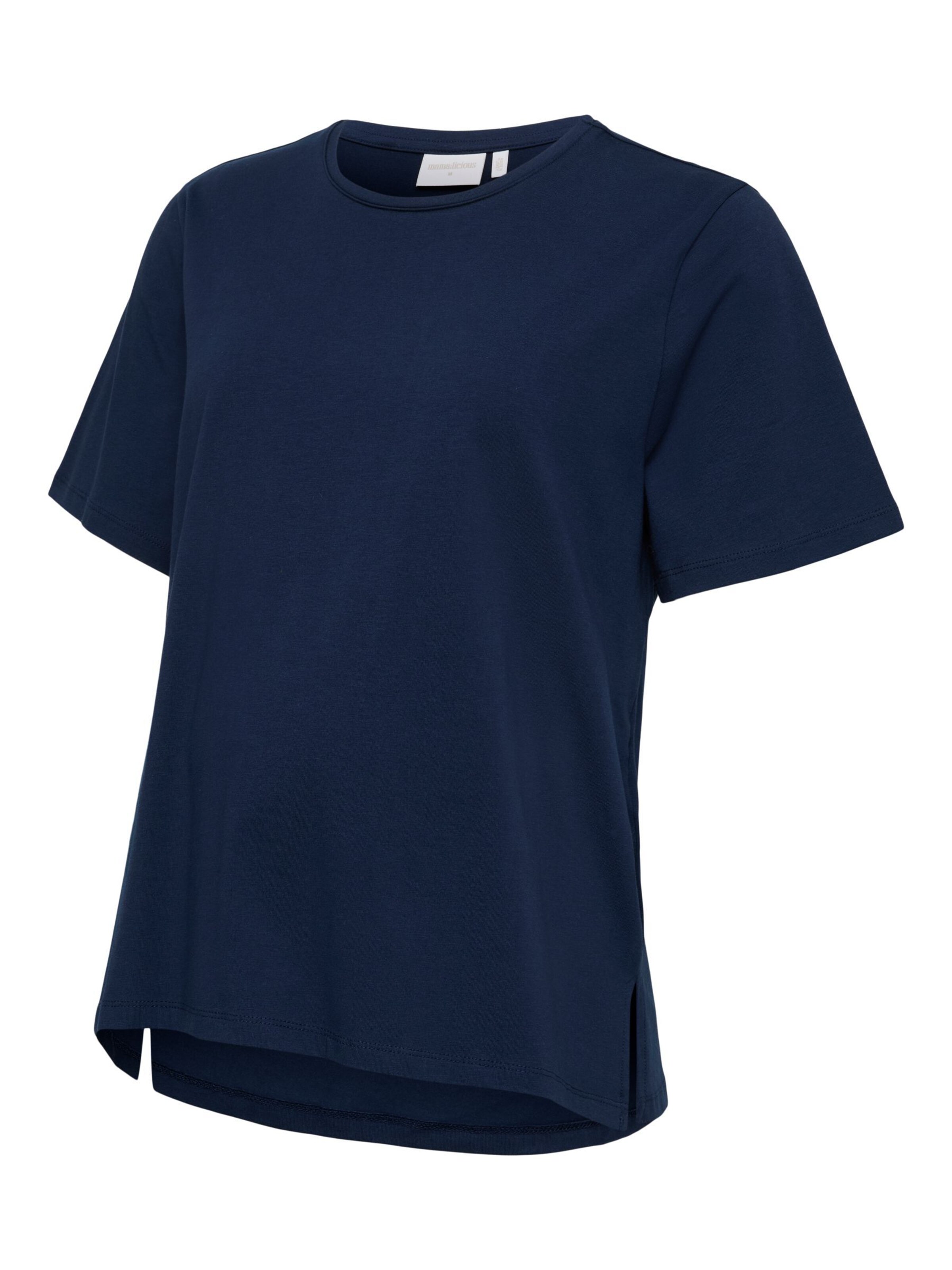 MAMALICIOUS Shirt in Blauw: voorkant