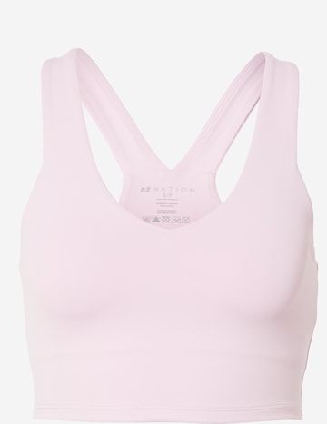 P.E Nation Bustier BH in Pink: predná strana