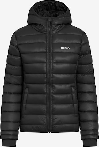 BENCH Jacke 'Kara' in Schwarz: Vorderseite