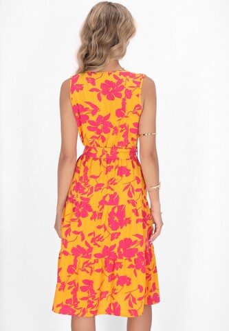 IZIA Dress in Orange