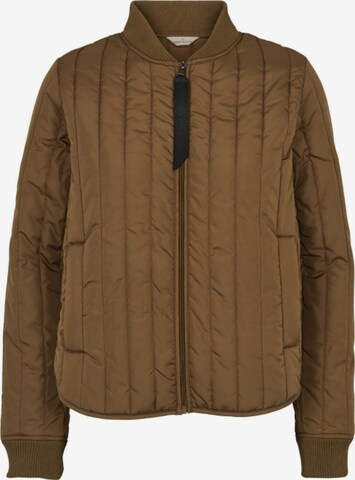 basic apparel Between-Season Jacket in Brown: front