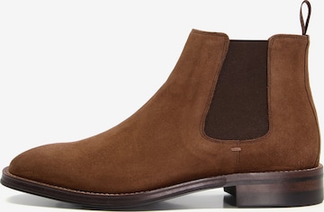 Dune LONDON Chelsea Boots i brun