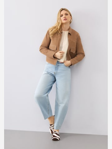 Bolongaro Trevor - Casaco meia-estação 'Freya Trucker' em castanho