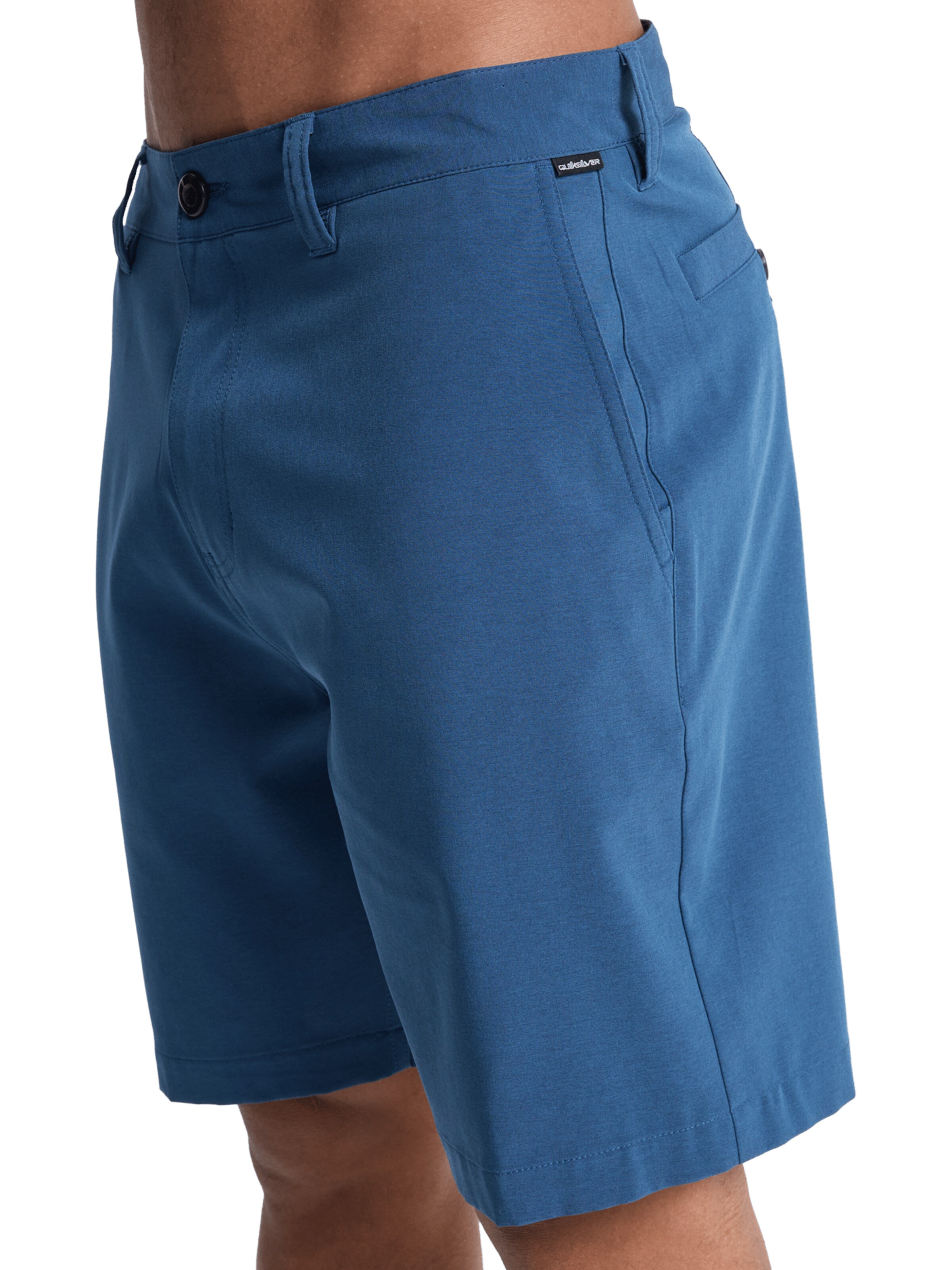 QUIKSILVER Regular Pants 'Union Heather Amph' in Blue