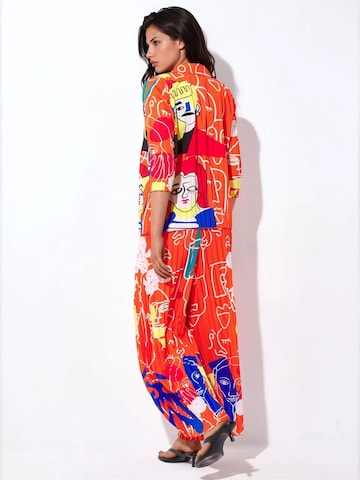 Pantalons de tailleur MSN Collection en orange