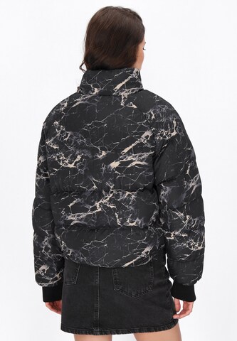 myMo ROCKS Демисезонная куртка в Черный