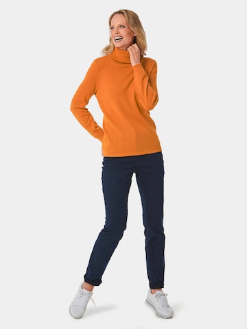 Goldner Pullover in Gelb