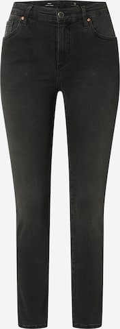 AG Jeans Skinny Jeans 'MARI' in Zwart: voorkant