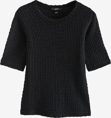 melns Next T-Krekls: no priekšpuses