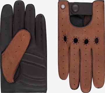 Gants 'CORSICA AUTOFAHRER TOUCH' Roeckl en marron : devant