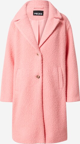 Manteau mi-saison 'Nikla' PIECES en rose : devant