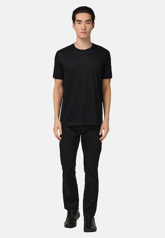 Coupe slim Jean Boggi Milano en noir
