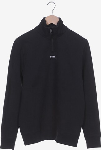 BOSS Sweatshirt & Zip-Up Hoodie in S in Black: front