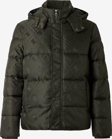 GUESS - Chaqueta de invierno en verde: frente