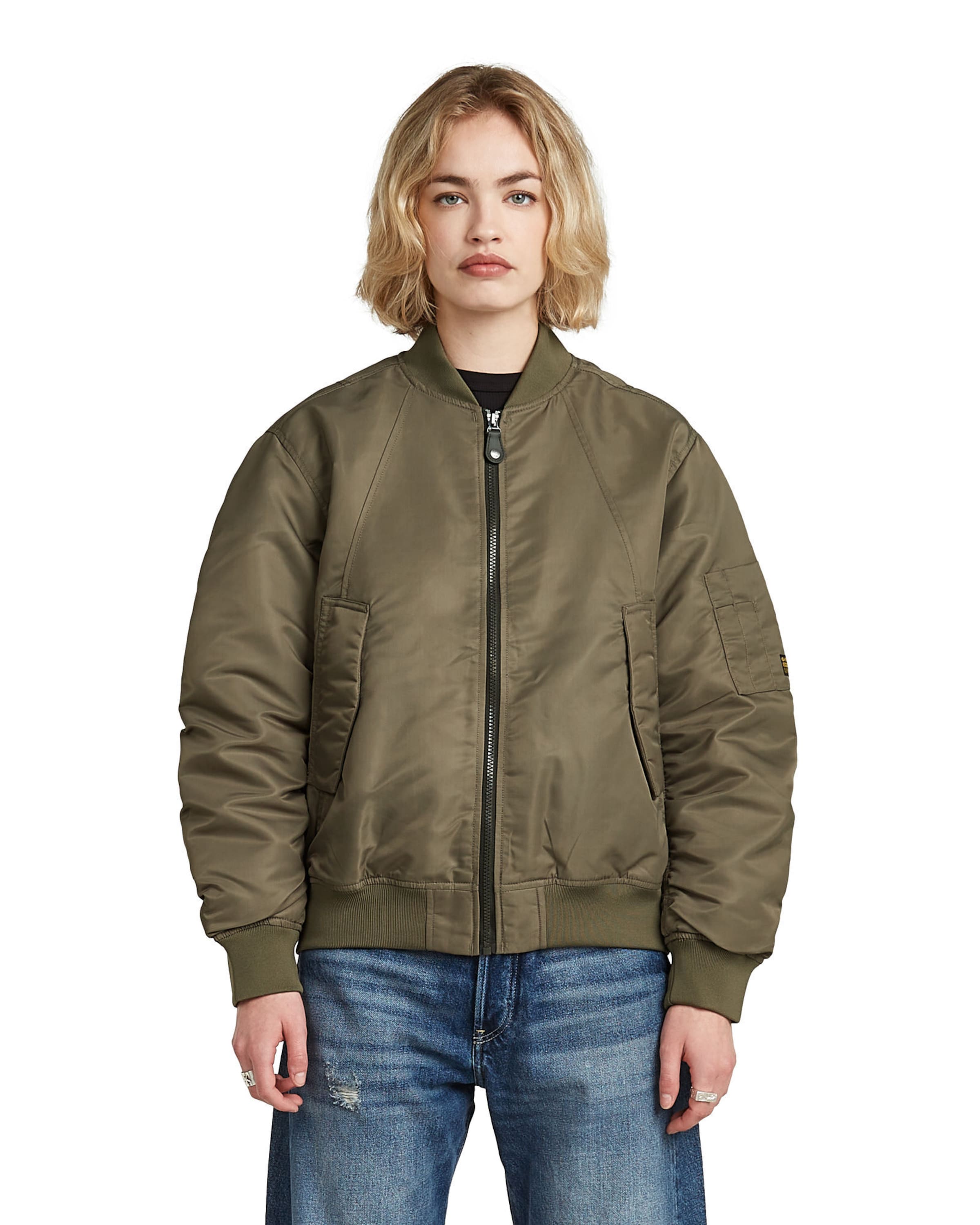 G-STAR Between-season jacket in Green: front