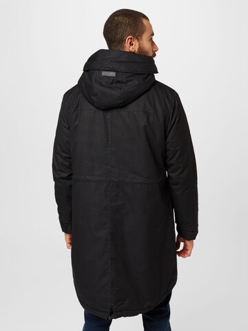 Ragwear Plus Parka 'ELBA' in Schwarz