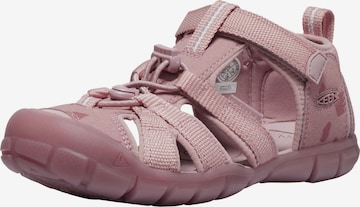 KEEN Sandals in Pink: front