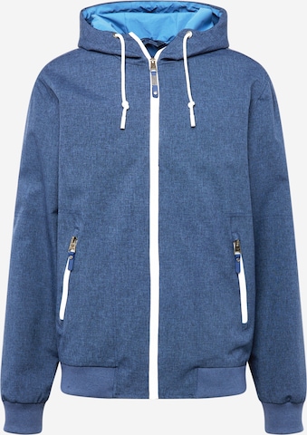 Ragwear Between-Season Jacket 'STEWIE' in Blue: front