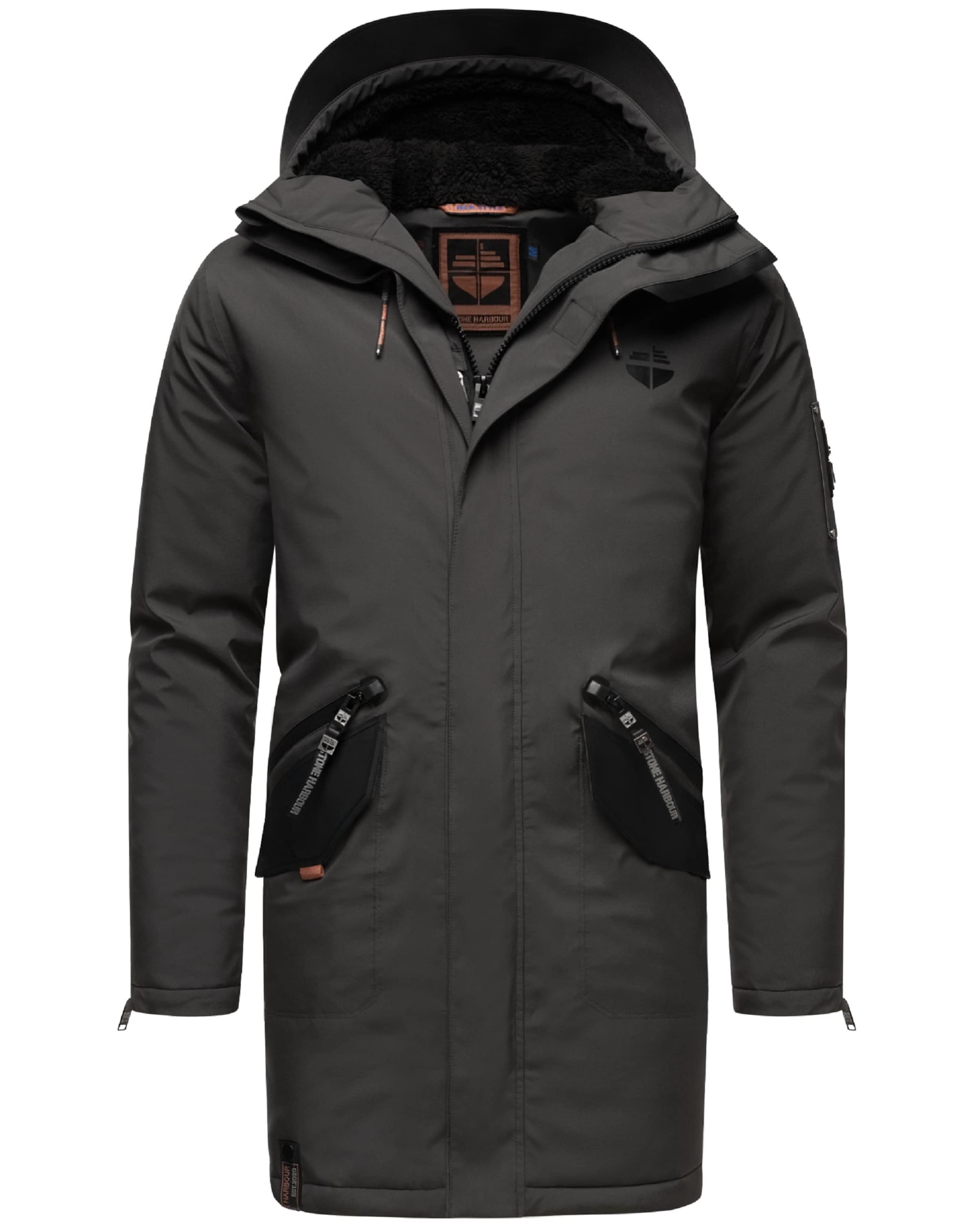 STONE HARBOUR Zimná parka 'Ragaan' - Sivá