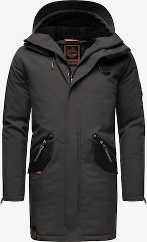 STONE HARBOUR - Parka de inverno 'Ragaan' em cinzento