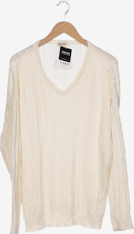 hessnatur Sweater & Cardigan in L in White: front