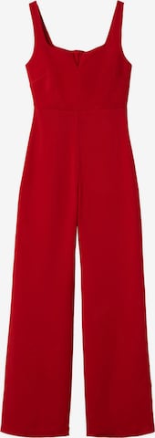 MANGO Jumpsuit 'FUNK' i röd: framsida