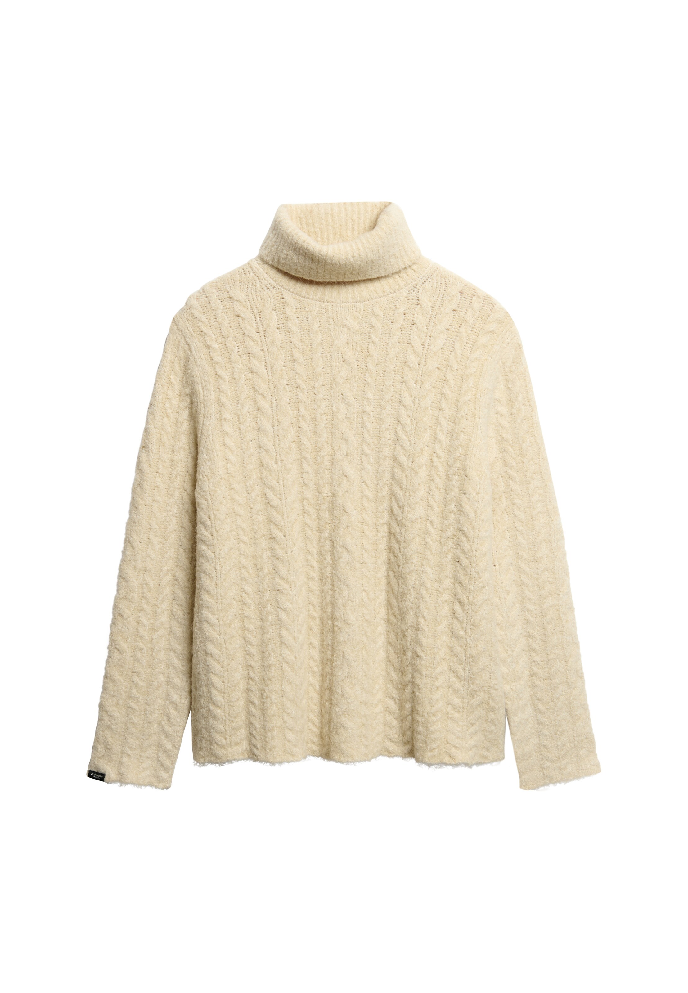 Pull-over Superdry en beige : devant