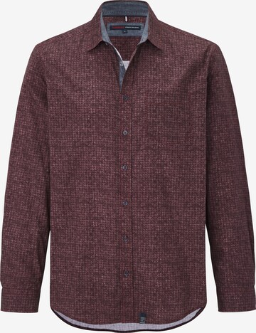 PADDOCKS Button Up Shirt in Red: front