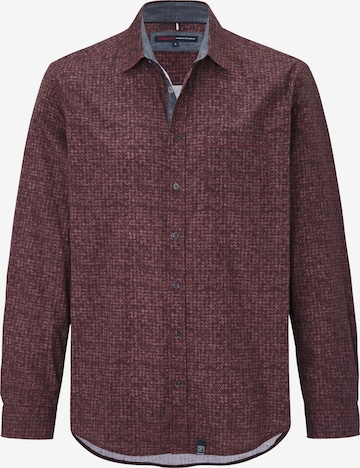 PADDOCKS Button Up Shirt in Red: front