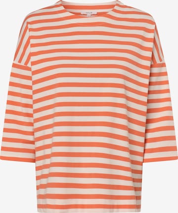 T-shirt OPUS en orange : devant