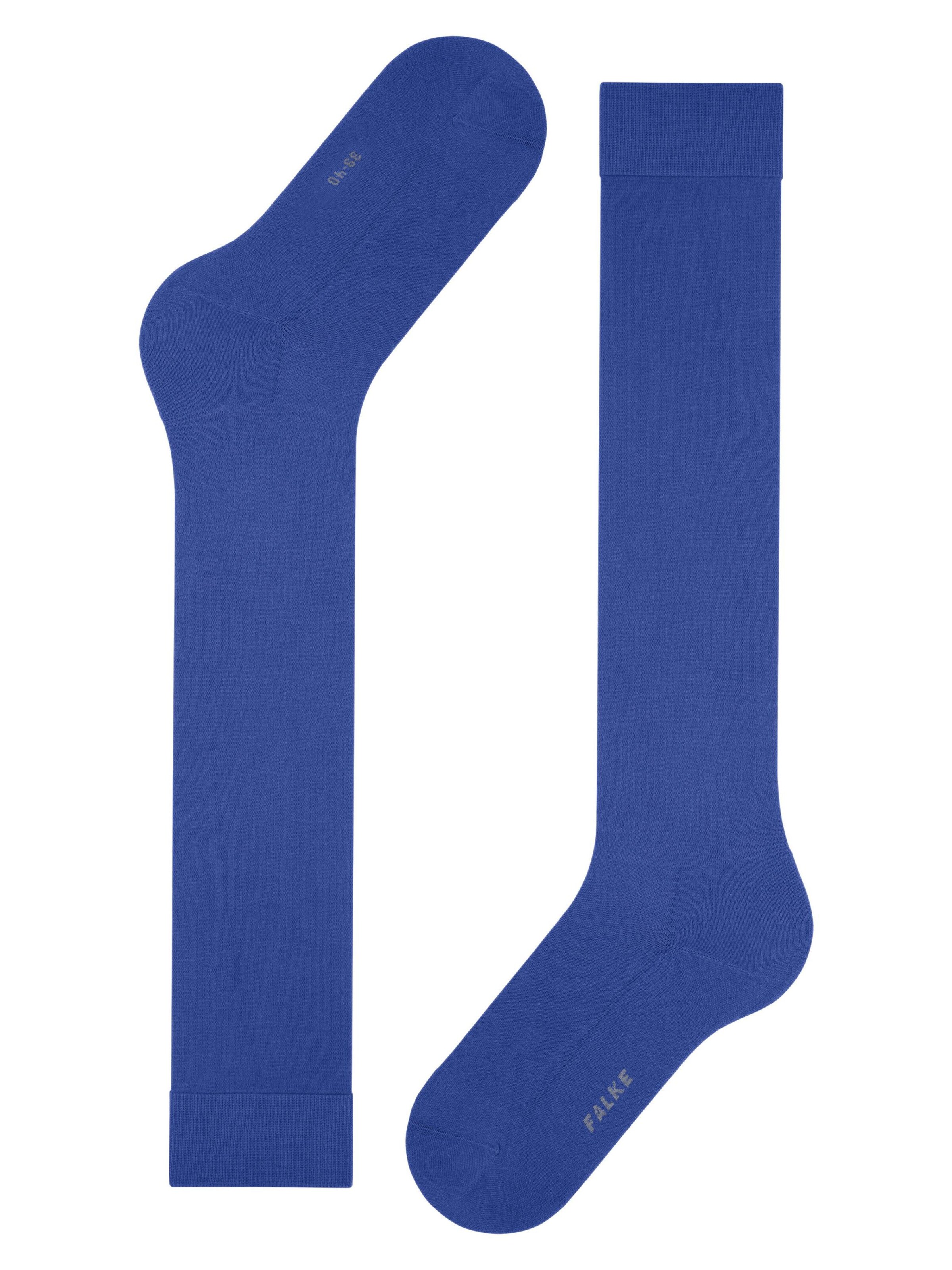 FALKE Knee High Socks 'ClimaWool' in Blue