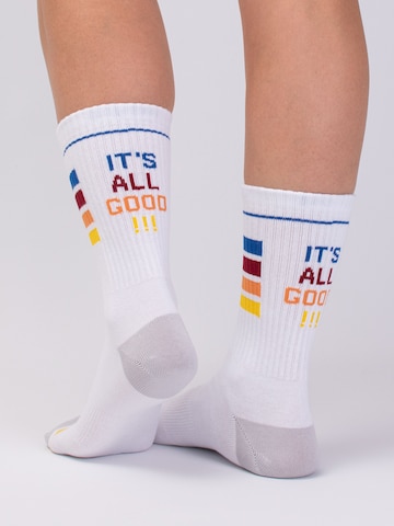 J.Clay Sokken in Wit