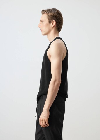MANGO MAN Shirt 'Playa' in Black