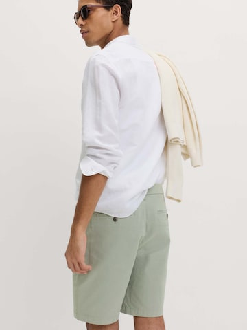 Regular Pantalon chino Marks & Spencer en vert