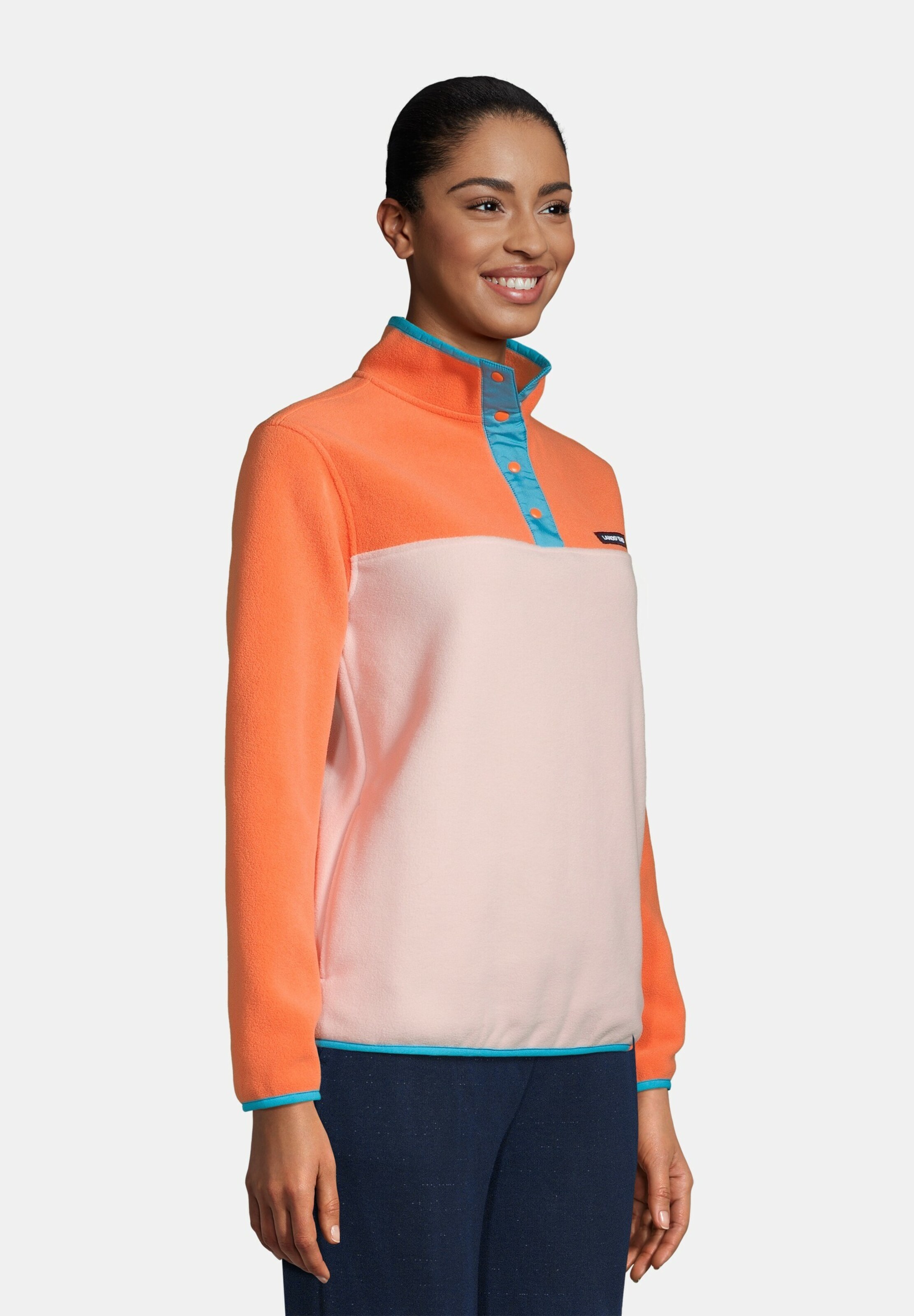 Frauen Sweat Lands‘ End Sweatshirt ' 517212 ' in Orange - SD92619