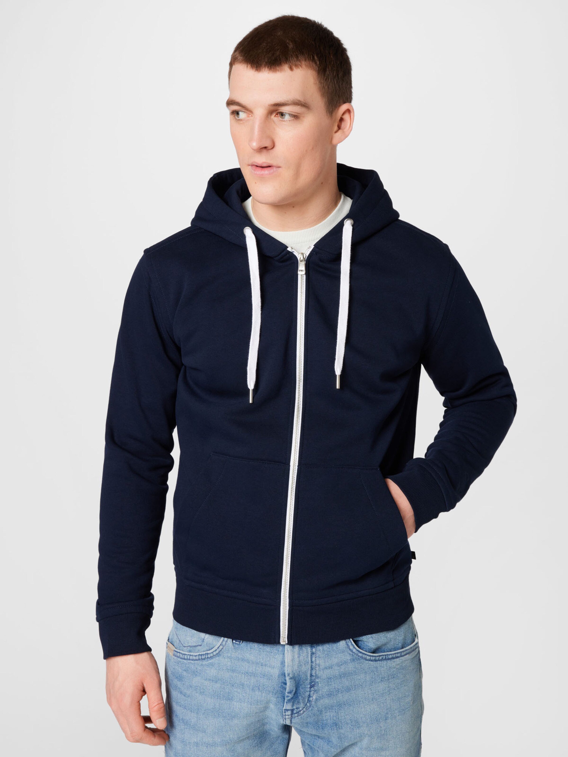 Männer Sweat QS by s.Oliver Sweatjacke in Marine - TR29988 Männer Sweat QS by s.Oliver Sweatjacke in Marine - TR29988