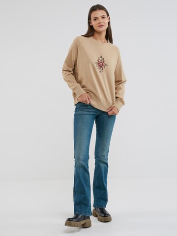 BIG STAR Sweatshirt in Beige