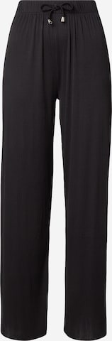 Hailys Loosefit Hose in Schwarz: Vorderseite