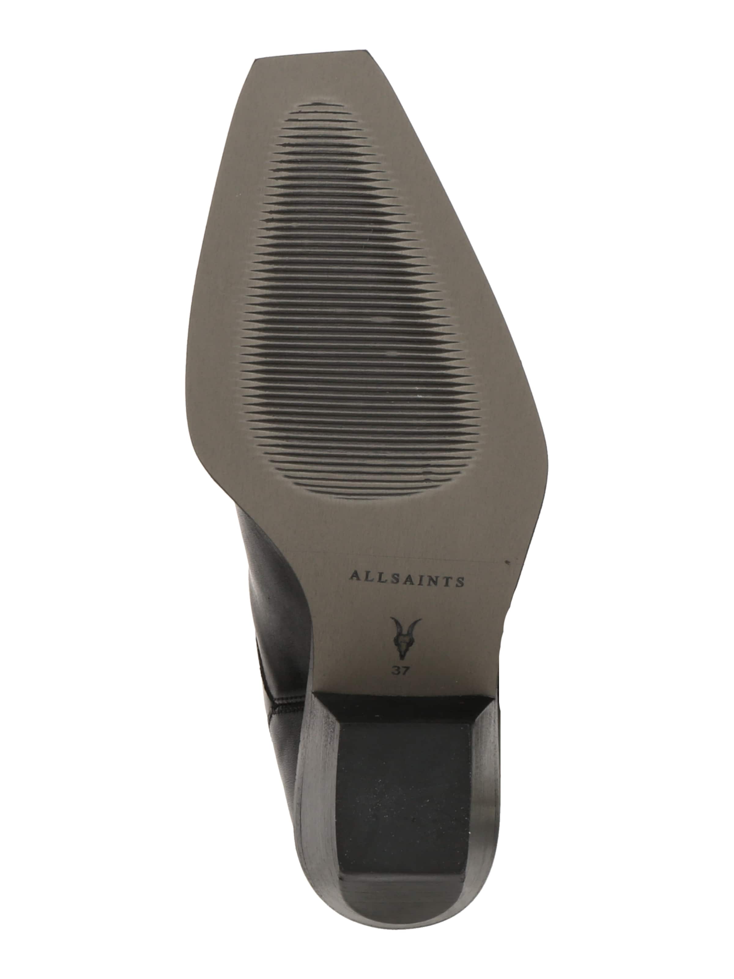 AllSaints Kovbojské boty 'DOLLY' – černá