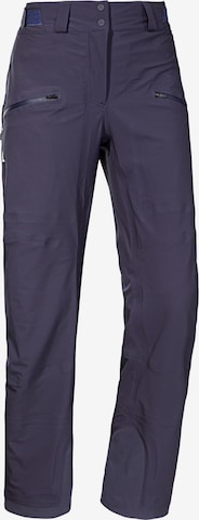 Pantalon outdoor 'Pizac' Schöffel en violet : devant