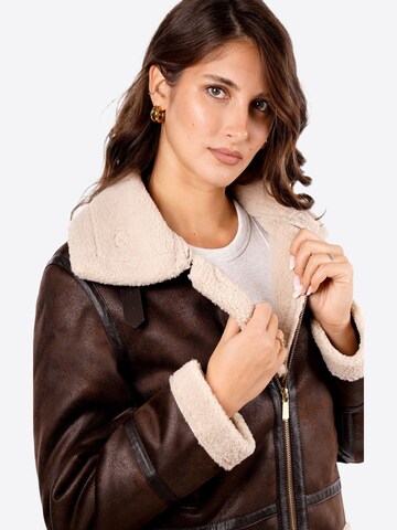 Giacca invernale 'Giubbino' di Yes Zee in marrone