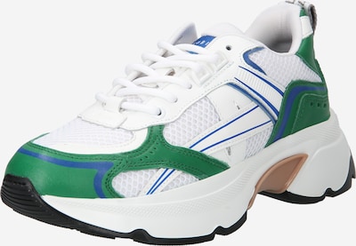 Nubikk Baskets basses 'Sneaker 'Ross' en bleu / vert gazon / blanc, Vue avec produit