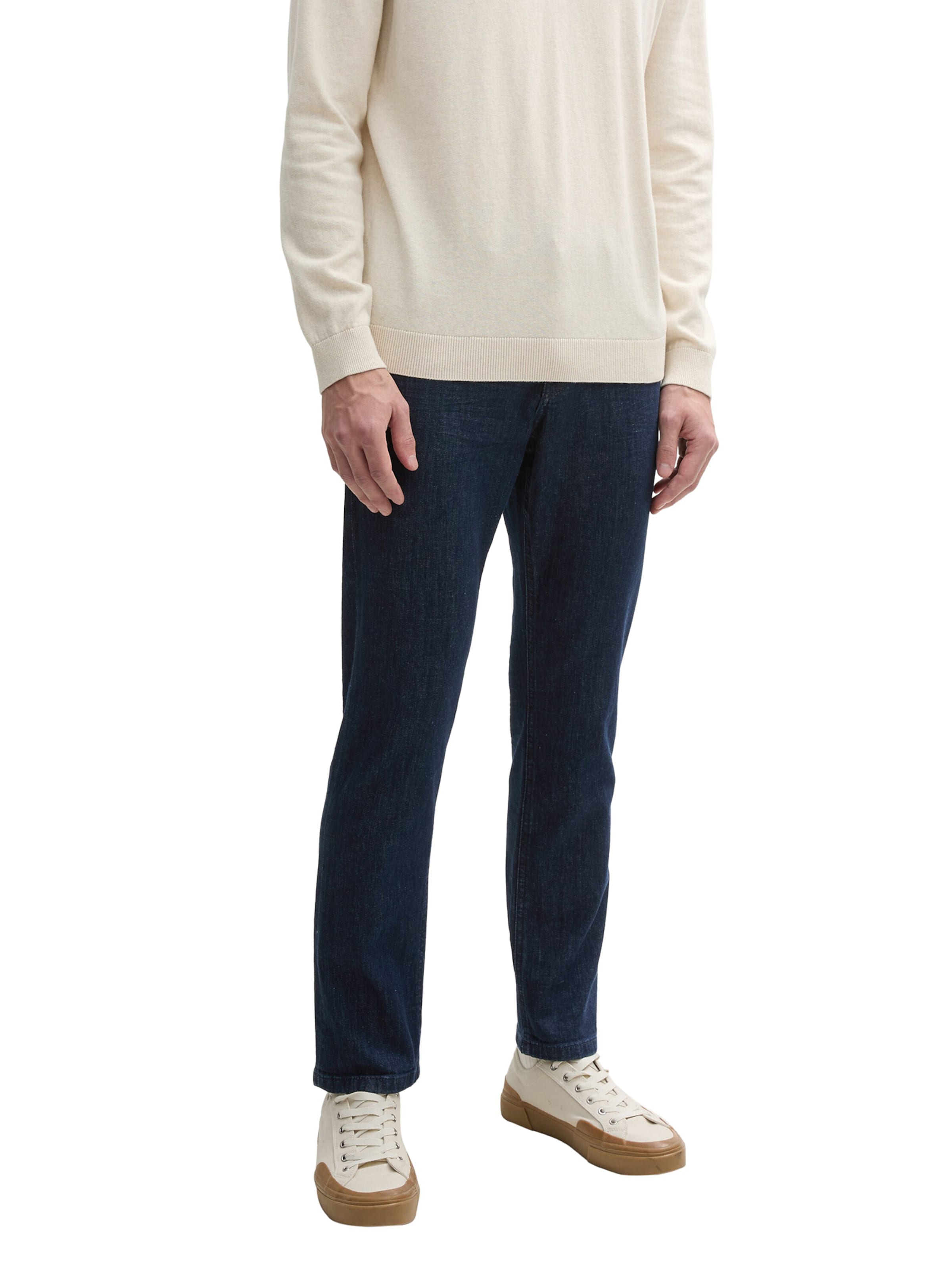 TOM TAILOR Slimfit Jeansy 'Josh' w kolorze niebieski: przód