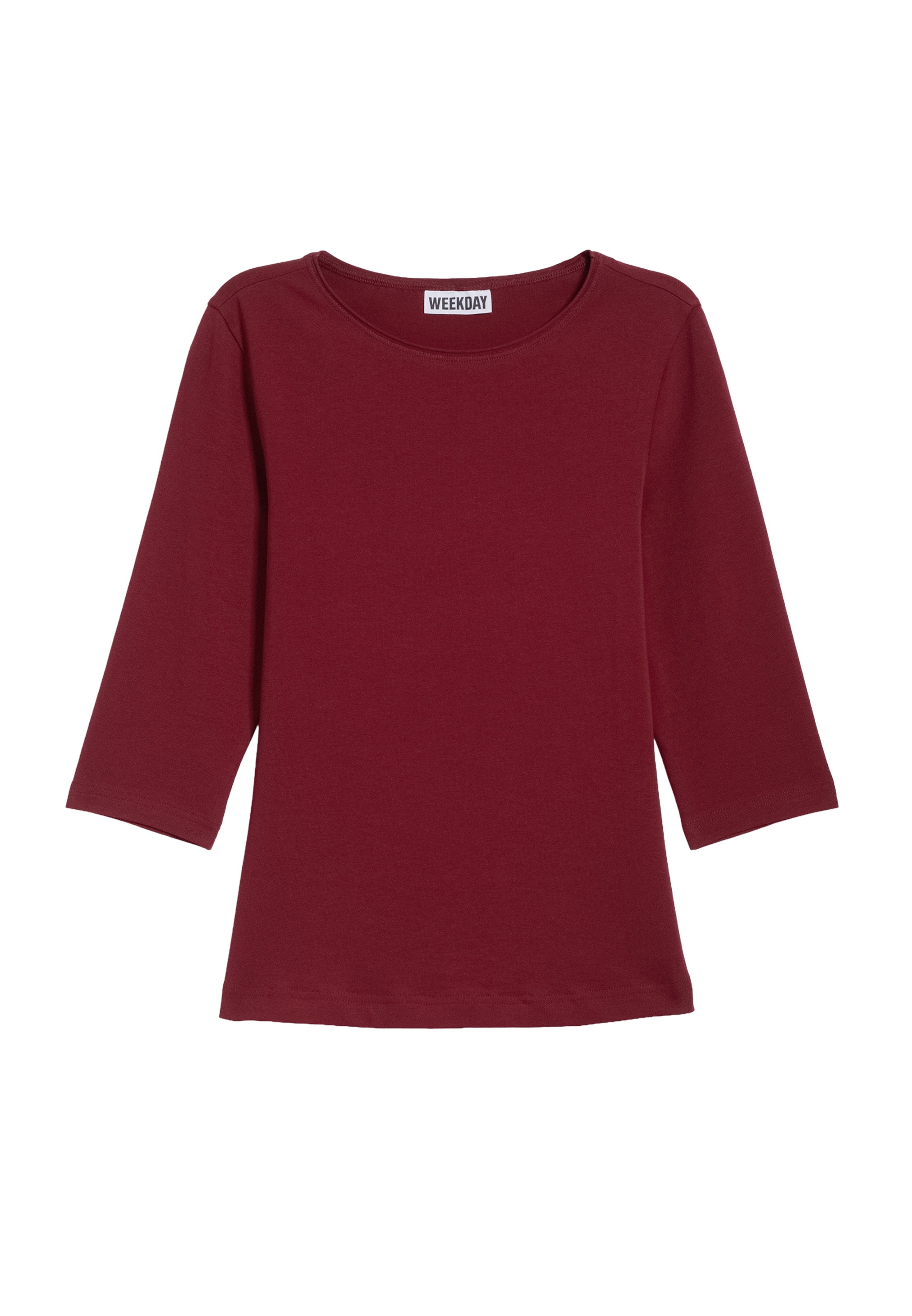 WEEKDAY Shirts 'Enora' i rød: forside