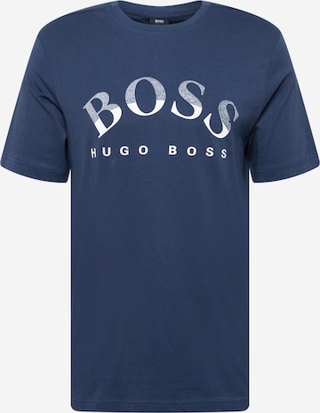 BOSS ATHLEISURE T-Shirt in Blau: front