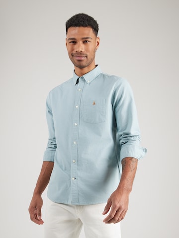 GAP Regularny krój Koszula 'BRANNAN' w kolorze niebieski: przód