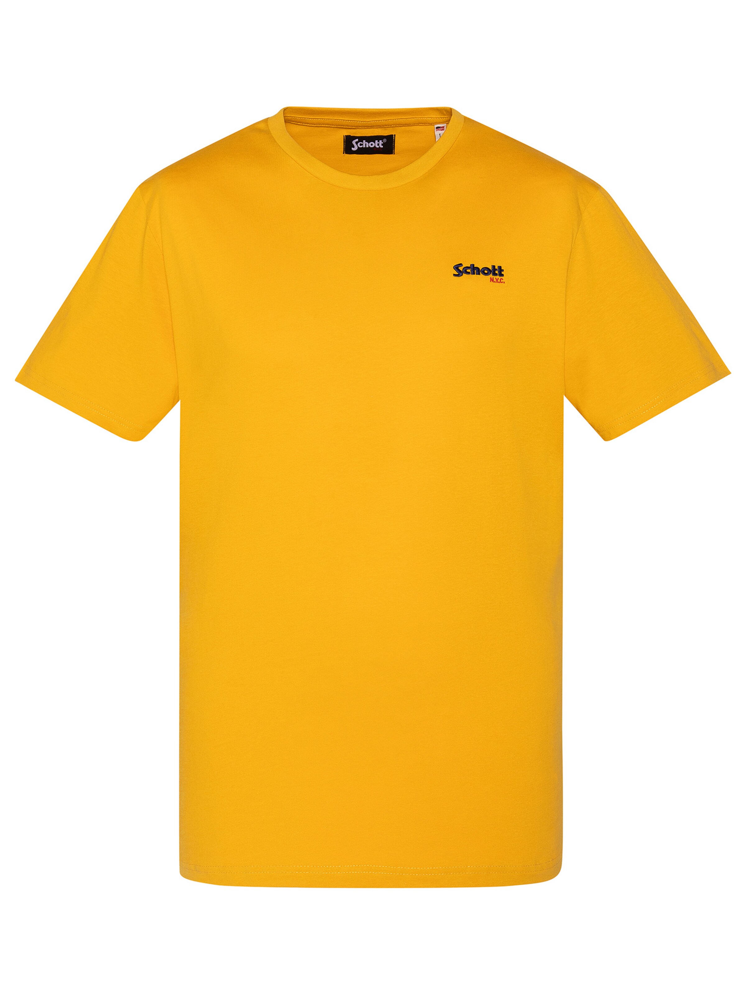 Schott NYC Shirt‌‌ in Gelb: Vorderseite