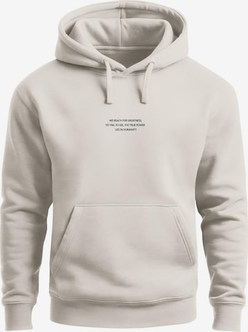 Neverless Sweatshirt 'Hands' in Beige: Vorderseite
